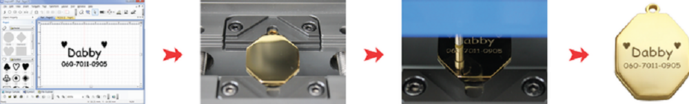 平面の彫刻方法