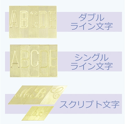 彫刻機用文字盤
